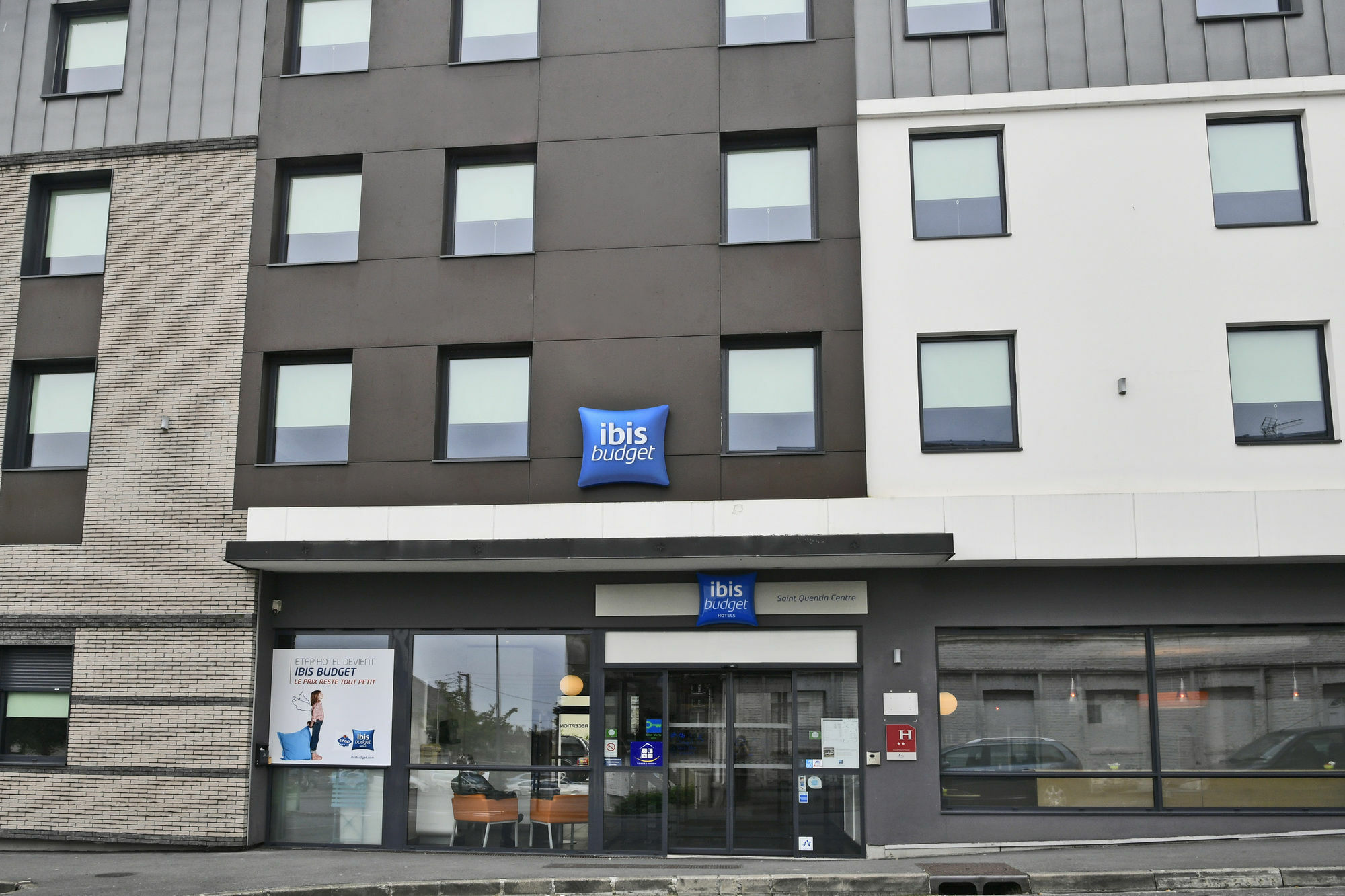 Ibis Budget Saint-Quentin Centre Gare Dış mekan fotoğraf